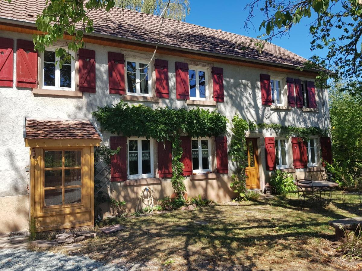 Bed and Breakfast Le Jardin Des Gouttes Rougegoutte Exterior foto